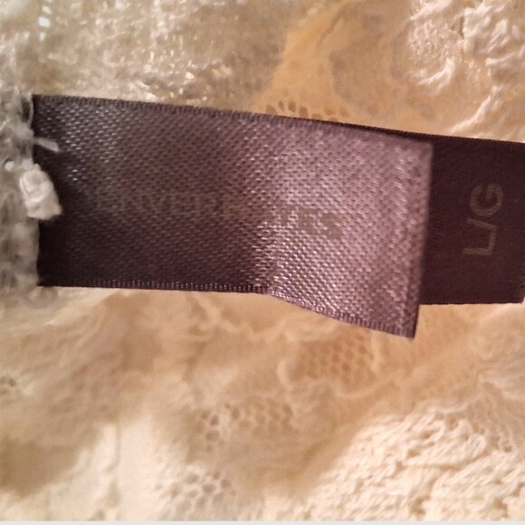 Pale Yellow/Cream Lace Long Sleeve, Denver Hayes, Women's, Large - Picture 6 of 9